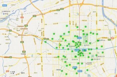 西安发布全国首份“城市电动车充电桩地图”